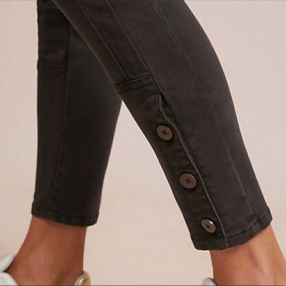 Anthropologie Gray Skinny Utility Pants 27 - Picture 5 of 9